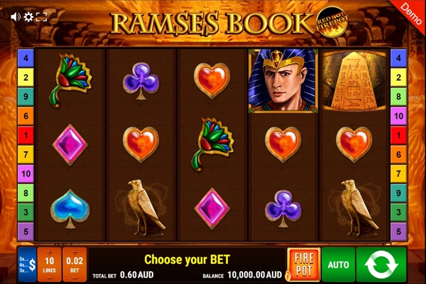 معاينة لعبة Ramses Book Slot